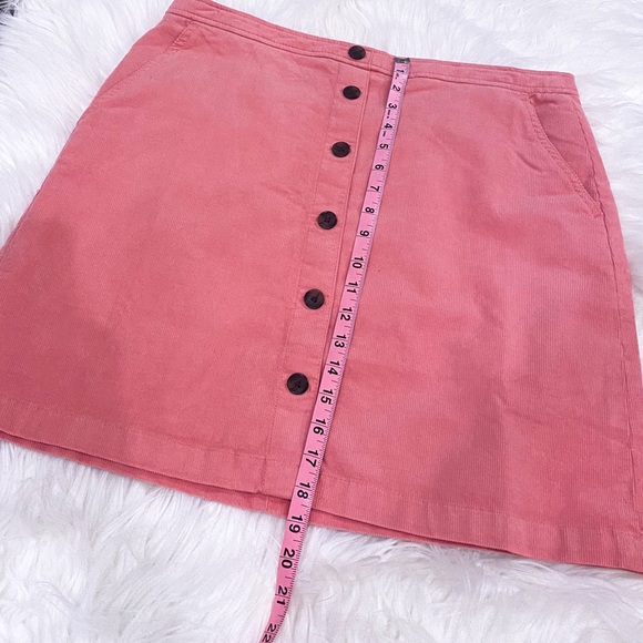 J Crew Corduroy Skirt Warm Rose Pinn 12 NWT - Picture 9 of 9
